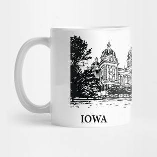 Iowa State USA Mug